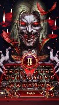 Vampiro demone Tema della tastiera screenshot 2