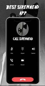 Video call Siren Head chat scary call screenshot 2