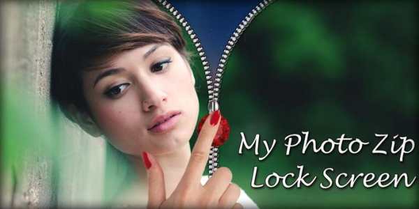 Saya Foto Zipper Lock Screen screenshot 1