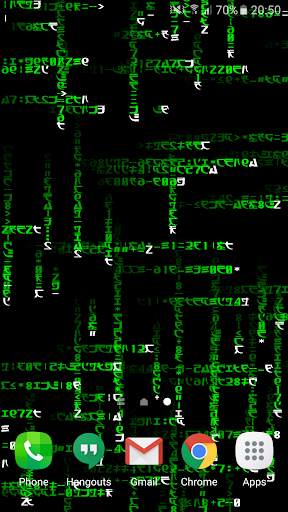Matrix Effect Live Wallpaper screenshot 3