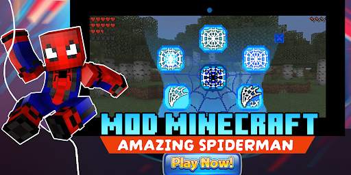 Spiderman mod for MCPE screenshot 2