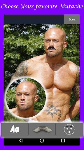 Mustache Photo Editor screenshot 1
