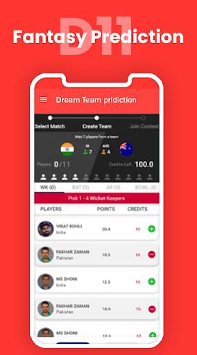 Dream Team 11 : Original App screenshot 4