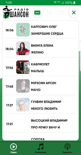 Радио Шансон screenshot 3