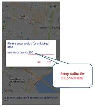 LOCK APP BY LOCATION 2017 4 تصوير الشاشة