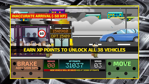 City Bus Driving Simulator 2D - coach driver sim screenshot 3