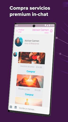 Zodiac Psychics: Tarot Online screenshot 4