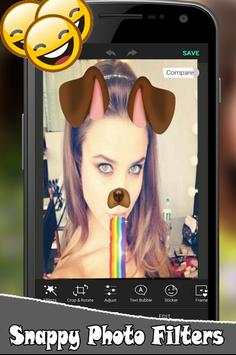 Snappy Photo Filters Stickers screenshot 1