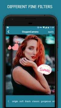 Oxygen Camera -  Filter Sticker & Beauty Camera screenshot 3