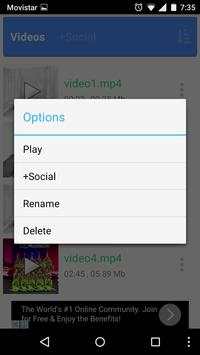 Video Player 3 تصوير الشاشة