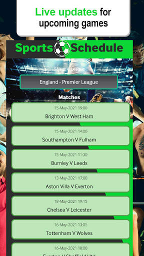 Sports Schedule for Betway screenshot 6