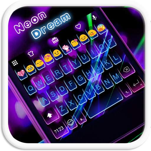 Neon Dream Emoji Keyboard 1.1.5