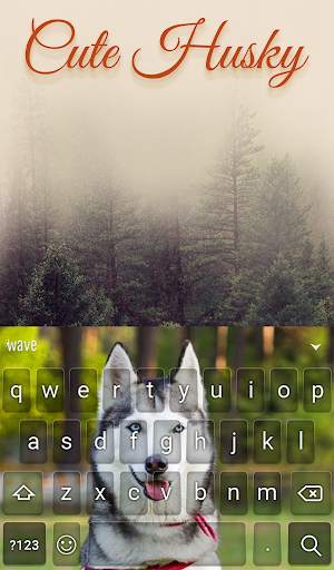 Cute Husky Wallpaper HD Theme screenshot 2