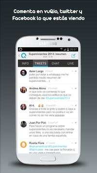 vuQio - Guia TV y Social TV screenshot 4