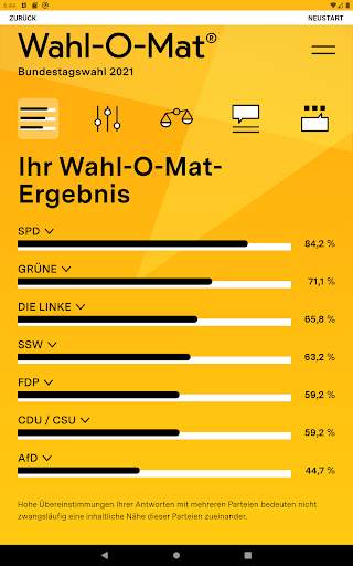 Wahl-O-Mat screenshot 2