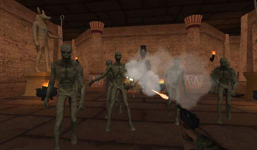 Mummy Shooter: treasure hunt in Egypt tomb game screenshot 9