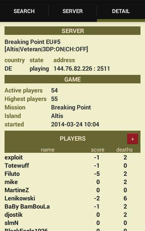 Arma 3 Server Browser screenshot 3