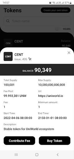 Uni Wallet screenshot 3
