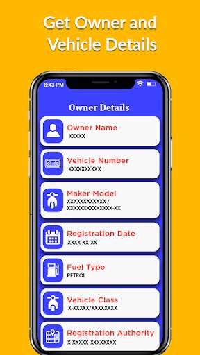 RTO Vehicle Information - Vehicle Owner Details screenshot 7