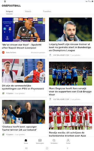 OneFootball Voetbaluitslagen screenshot 14