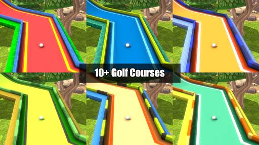Mini Golf Rivals - Cartoon Forest Golf Stars Clash 5 تصوير الشاشة