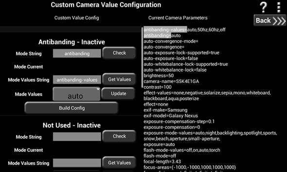 EMC Camera Evaluation screenshot 2