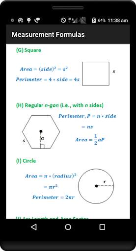 Geometry Formulas Pro скриншот 8