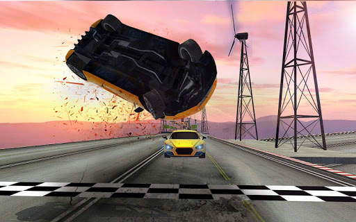 Falling Car VS Driving Car: Drag Racing Rivals PRO screenshot 17