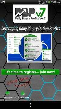 Daily Binary Profits Sofware 1 تصوير الشاشة