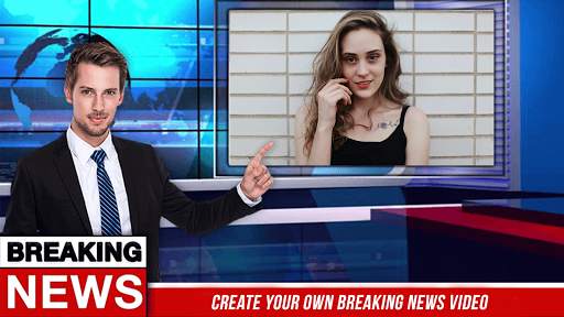 Breaking News Video Maker - Video Status Maker screenshot 1