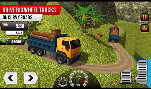 Offroad Truck Driving Simulator: Free Truck Games screenshot 9