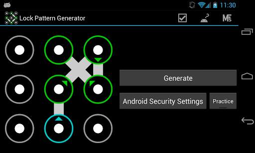 Lock Pattern Generator screenshot 2