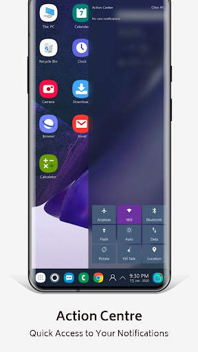 Note 20 theme for launcher screenshot 3