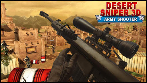 Desert Military Sniper 3D : Army Sniper Shooter screenshot 1