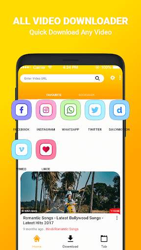 All video downloader - Download videos screenshot 1