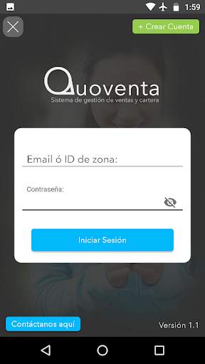 Quoventa - Gestión de ventas y cartera скриншот 1