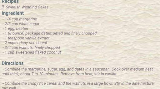 Wedding Cake Recipes Offline App screenshot 4