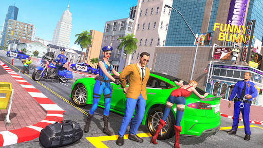 US Police Moto Bike Games screenshot 4
