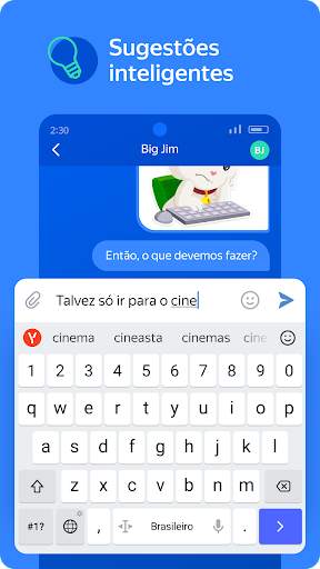 Teclado Yandex screenshot 1