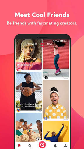 Visha - create awesome videos- short videos social screenshot 1