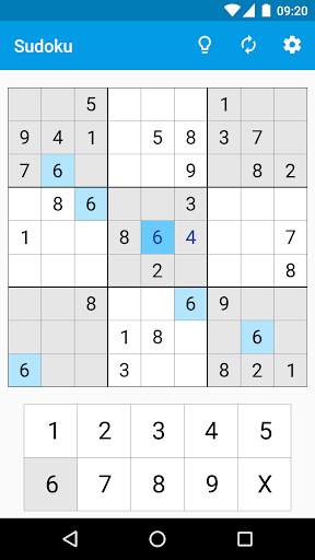 Sudoku screenshot 2