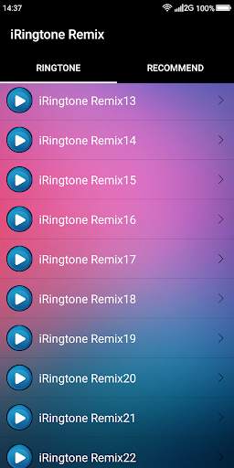 iRingtone Remix screenshot 3