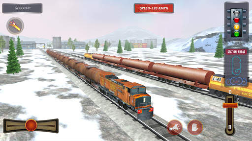 Oil Train Driving Games screenshot 6