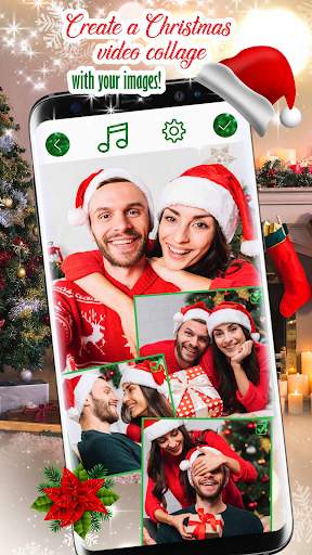 Christmas Video Greetings 🎄 Photo Slideshow Maker screenshot 2
