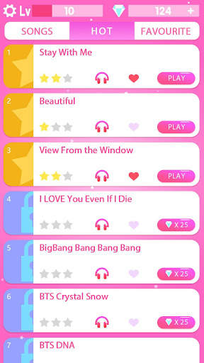 Kpop Piano Game: Color Tiles screenshot 1