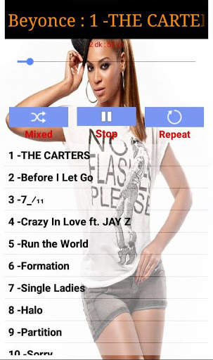 Beyonce Songs Offline (41 songs) screenshot 2