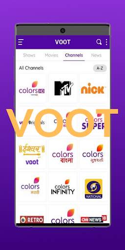Guide For Voot : New Live TV screenshot 1