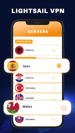 LightSail VPN screenshot 2
