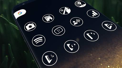 Monoic Icon Pack: White, Monotone, Minimalistic screenshot 7