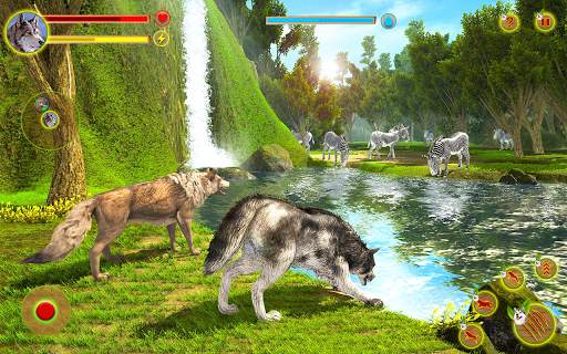 Wolf Simulator Attack 3D: Wolf Games screenshot 3